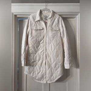 Love Tree Quilted Shacket